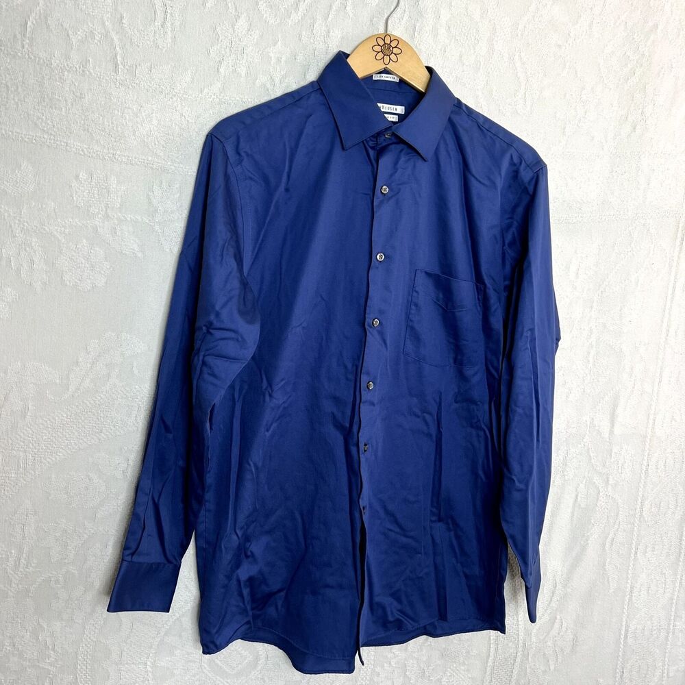 Men's Van Heusen Blue Dress Shirt